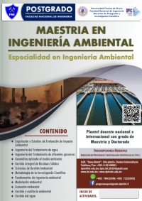 MAESTRÍA EN INGENIERÍA AMBIENTAL